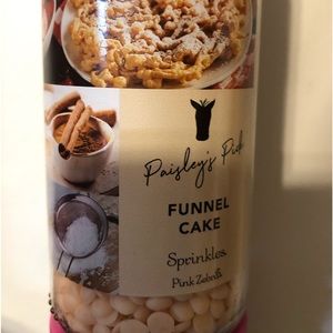 Pink Zebra Funnel Cake Sprinkles